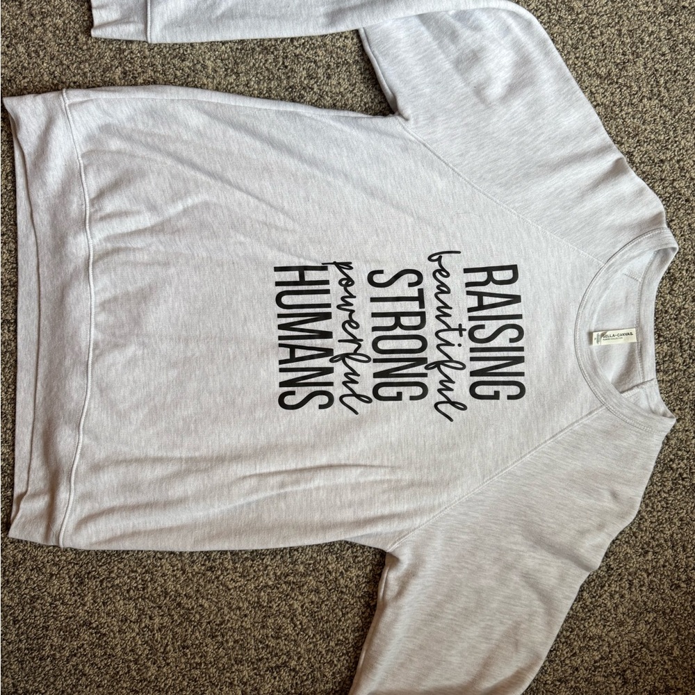 Gray Graphic Sweatshirt